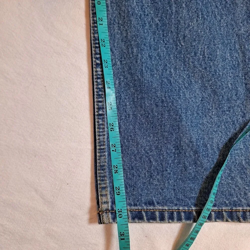 Levi's Men's 505 Jeans Size 38 x 30 Straight Medium Wash 100% Cotton